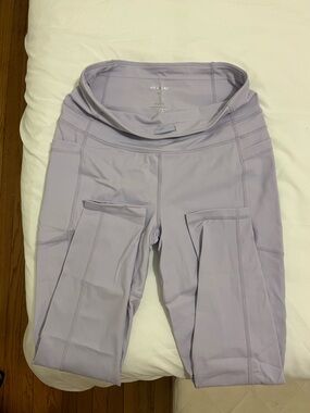 Hey Girl Run Lavender High-Waist Leggings with Pockets